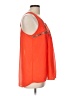 On Twelfth 100% Polyester Orange Sleeveless Blouse Size L - photo 4