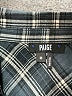 Paige Plaid Gray Long Sleeve Button-Down Shirt Size M - photo 7