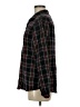L.L.Bean 100% Cotton Plaid Black Long Sleeve Button-Down Shirt Size M - photo 5