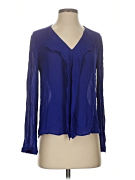 Antonio Melani Long Sleeve Silk Top