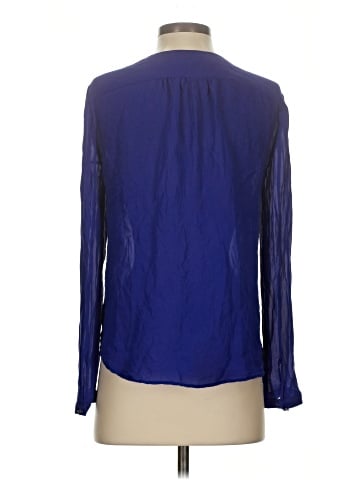 Antonio Melani Long Sleeve Silk Top (view 2)