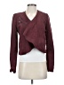 Just Fab Burgundy Jacket Size S - photo 1