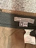 Vince. 100% Leather Black Brown Leather Skirt Size S - photo 3