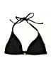 Bebe Solid Black Swimsuit Top Size L - photo 1