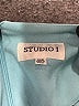 Studio 1 Blue Sleeveless Blouse Size 24 - photo 7