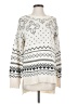 Thakoon Print Ivory Pullover Sweater Size S - photo 1