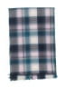 Gap 100% Acrylic Plaid Teal Scarf One size - photo 2
