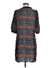 Ezra Print Blue Casual Dress Size M - photo 2