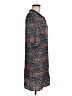 Ezra Print Blue Casual Dress Size M - photo 4