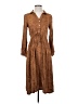Opullence Brown Casual Dress Size S - photo 1