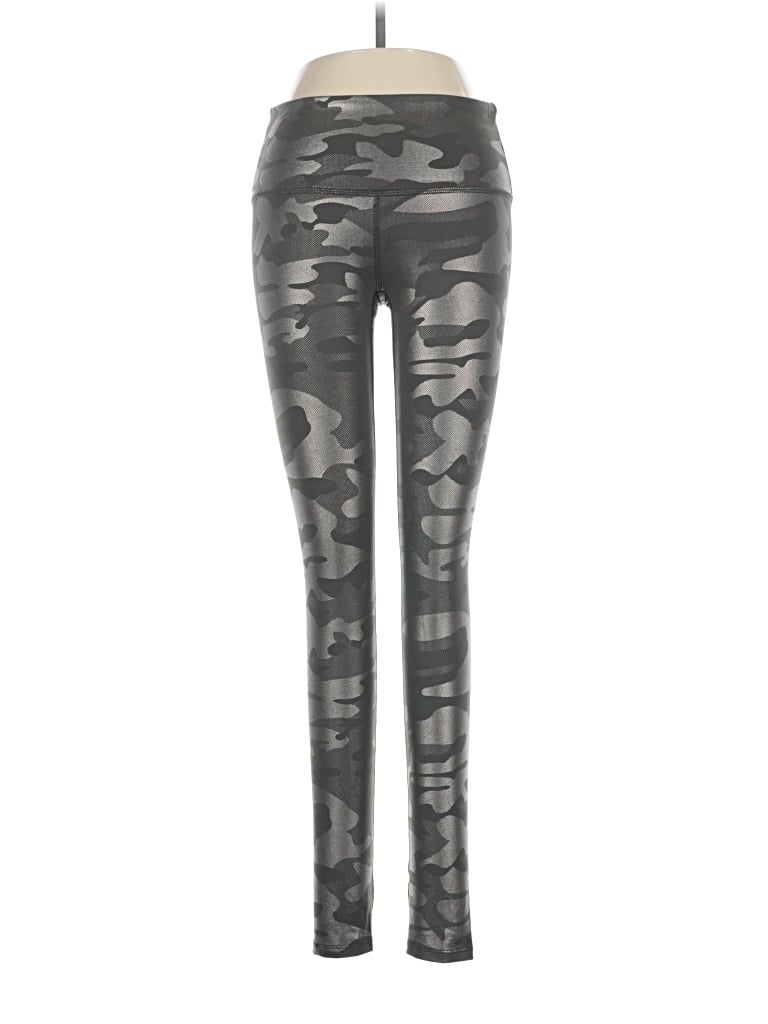 Pre-owned Noli Leggings In Silver