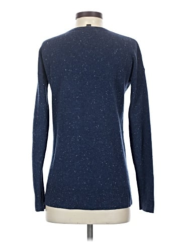 Aqua Cashmere Pullover Sweater (view 2)