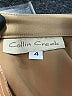 Collin Creek Tan 3/4 Sleeve Blouse Size 4 - photo 7
