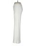Atelier Argyle Ivory White Casual Pants Size L - photo 5
