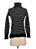 Nordstrom 100% Cashmere Stripes Black Cashmere Pullover Sweater Size S - photo 1