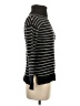 Nordstrom 100% Cashmere Stripes Black Cashmere Pullover Sweater Size S - photo 4