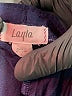Layla Solid Blue Athletic Shorts Size L - photo 3