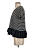 J.Crew 100% Polyester Black Short Sleeve Top Size S - photo 5