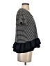 J.Crew 100% Polyester Black Short Sleeve Top Size S - photo 4
