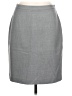 Ann Taylor LOFT Solid Gray Formal Skirt Size 10 - photo 1