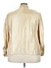 Ruby Rd. Metallic Gold 3/4 Sleeve Button-Down Shirt Size 24W - photo 2