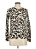 Ann Taylor LOFT Outlet Paisley Ivory Pullover Sweater Size M - photo 1