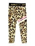 Justice 100% Polyester Animal Print Gold Tan Casual Pants Size XL (kids) - photo 1