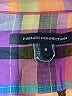 French Connection Plaid Orange Long Sleeve Button-Down Shirt Size 0 - photo 7