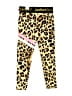 Justice 100% Polyester Animal Print Gold Tan Casual Pants Size XL (kids) - photo 2