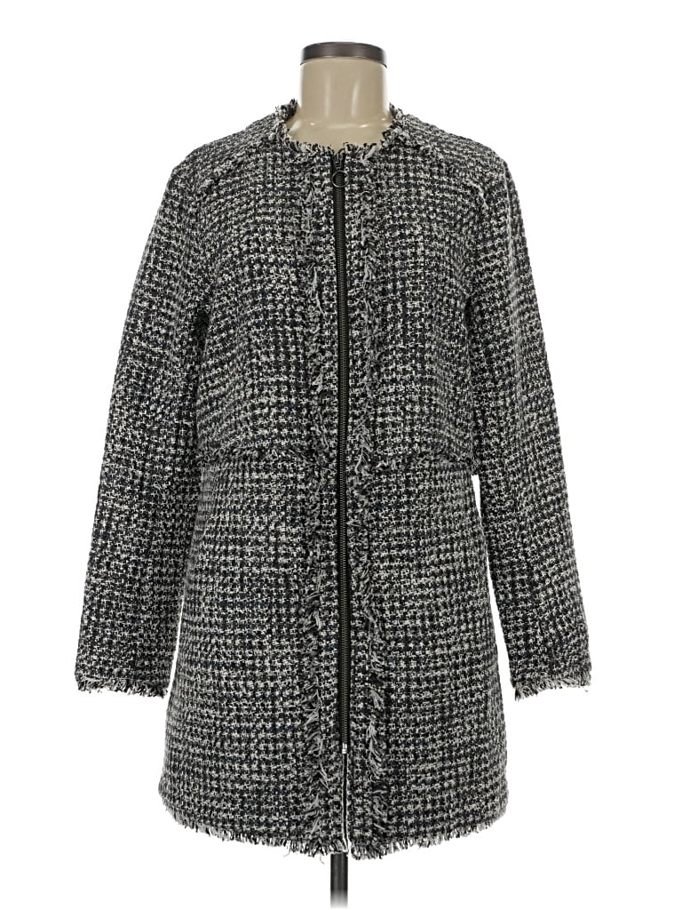 Pre-owned Nic + Zoe Jacket In Gray