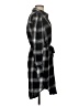 Max Studio 100% Rayon Plaid Black Casual Dress Size S - photo 4