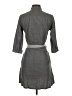 Epaulet Gray Casual Dress Size XS - photo 2