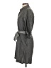Epaulet Gray Casual Dress Size XS - photo 5