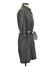 Epaulet Gray Casual Dress Size XS - photo 4
