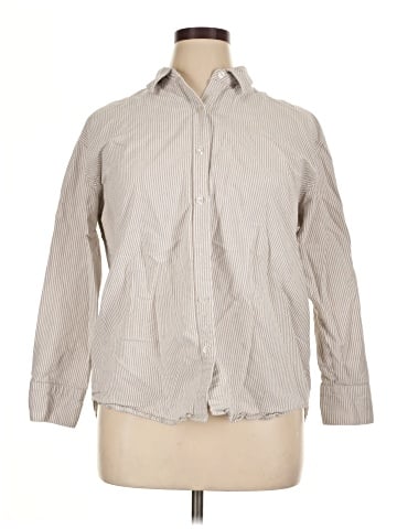 Glassons Long Sleeve Button-Down Shirt (view 1)