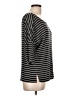 Ambrielle Stripes Black 3/4 Sleeve T-Shirt Size L - photo 4
