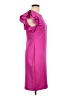 Andrew Marc Solid Pink Cocktail Dress Size 10 - photo 4