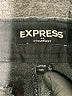 Express Outlet Chevron-herringbone Gray Dress Pants Size 10E - photo 7