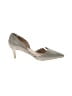Pelle Moda Metallic Silver Heels Size 10 - photo 1