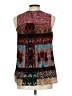 One September 100% Polyester Red Sleeveless Blouse Size L - photo 2