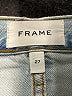 FRAME Blue Denim Shorts Size 27 waist - photo 3