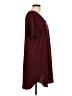 Neiman Marcus Solid Burgundy Casual Dress Size 10 - photo 4