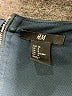 H&M 100% Polyester Solid Black Casual Dress Size 8 - photo 7
