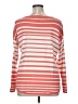 Lane Bryant Stripes Orange Pullover Sweater Size 14 - 16 Plus - photo 2