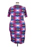 Lularoe Graphic Purple Cocktail Dress Size 3X - photo 2