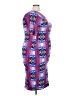 Lularoe Graphic Purple Cocktail Dress Size 3X - photo 4