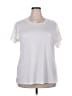 Unbranded White Short Sleeve Top Size 2X - photo 1