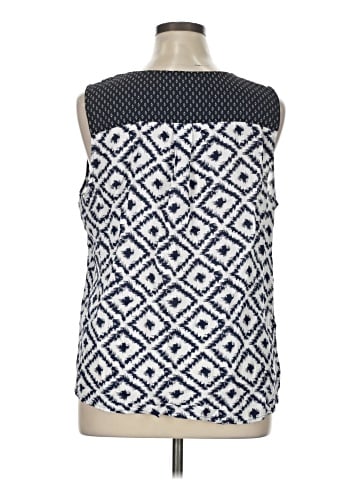 Skies Are Blue Sleeveless Blouse (view 2)