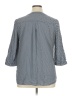 Stylus 100% Rayon Blue 3/4 Sleeve Blouse Size XL - photo 2