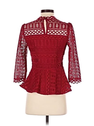 Moulinette Soeurs by Anthropologie 3/4 Sleeve Blouse (view 2)
